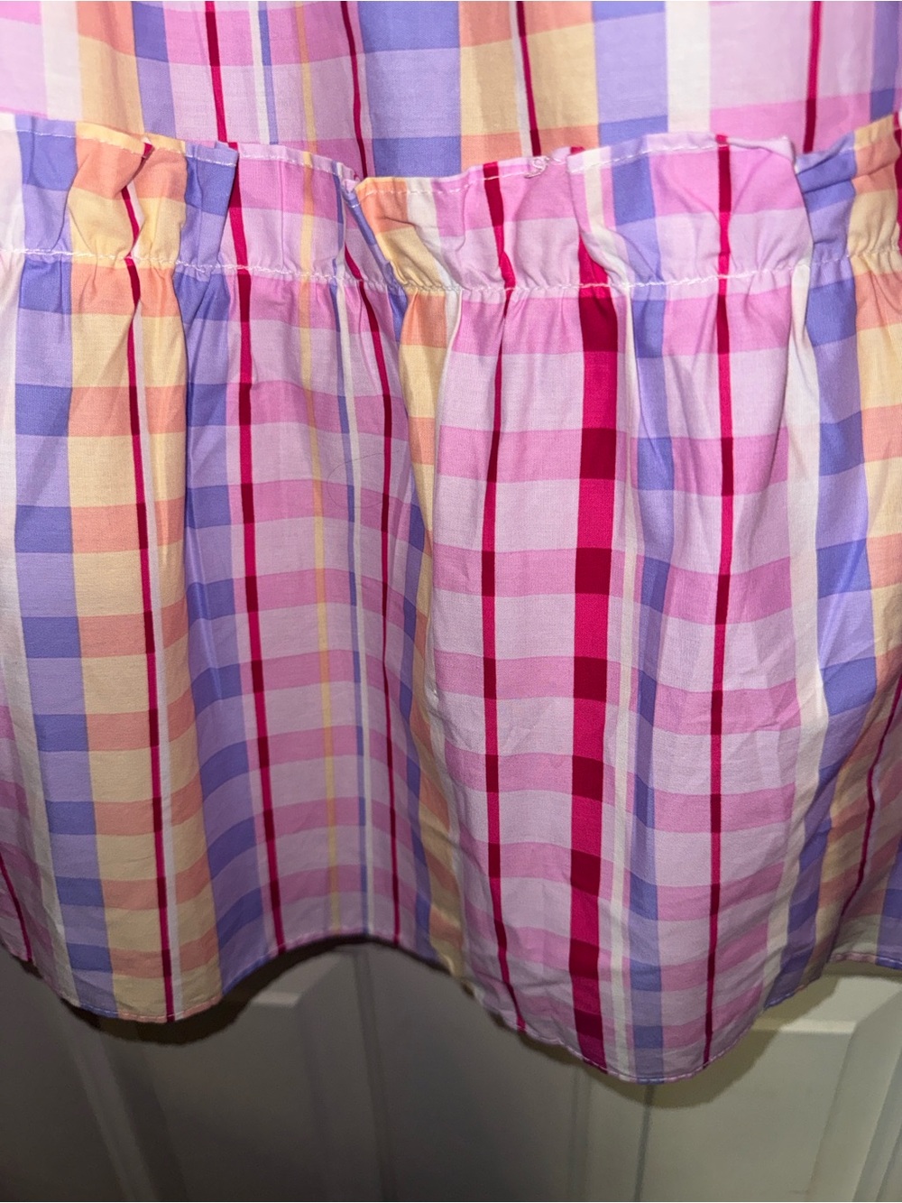 Aubrey Gelato Ruffle Shoulder Dress. Size XS. Buddy Love. - Picture 7 of 11